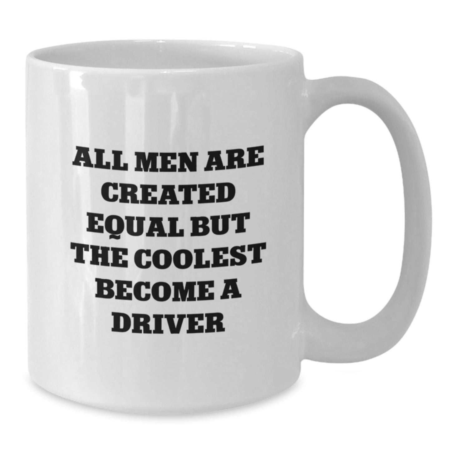 Driver Keepsake White Ceramic Coffee Mug for Him Birthday Gift - Additional