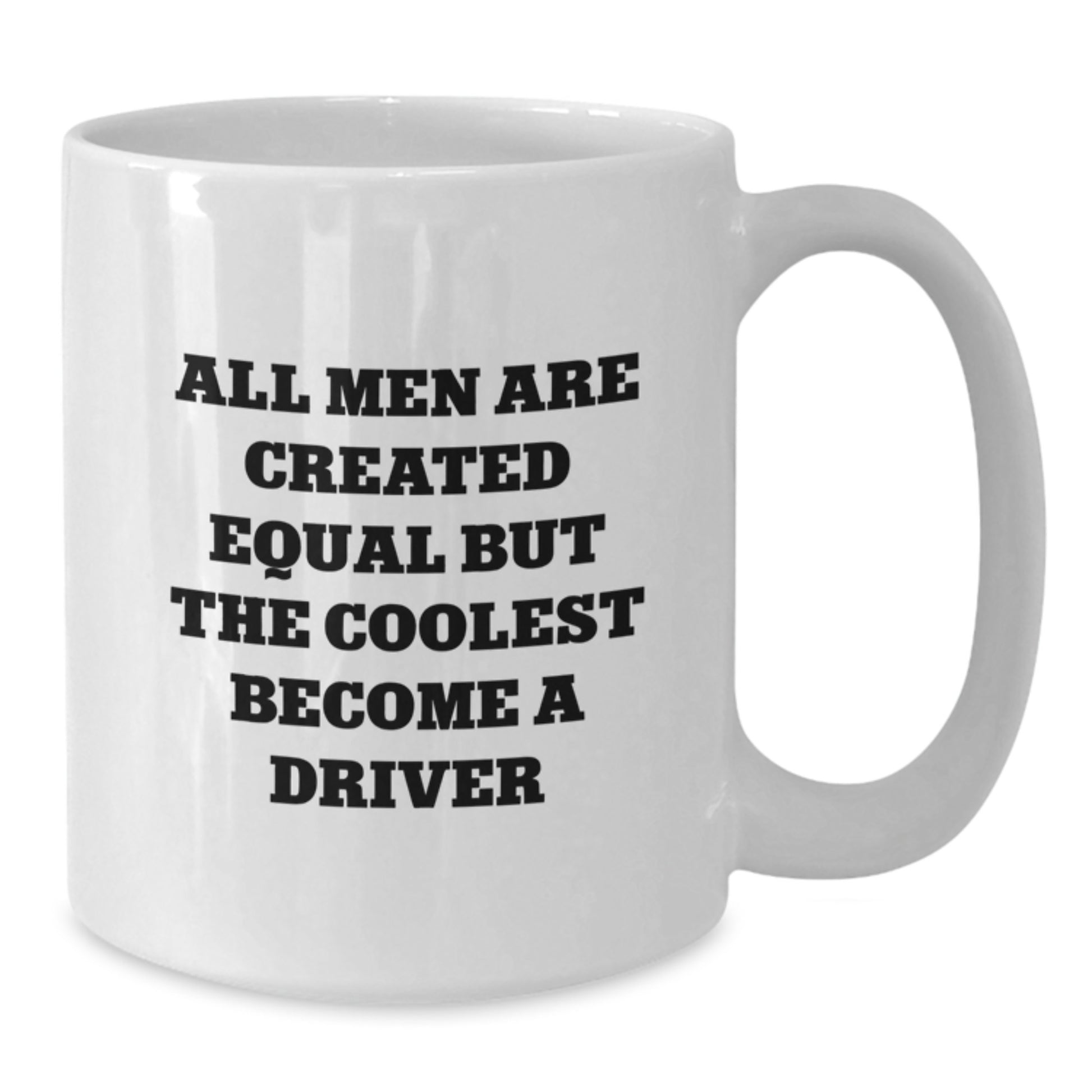 Driver Keepsake White Ceramic Coffee Mug for Him Birthday Gift - Additional