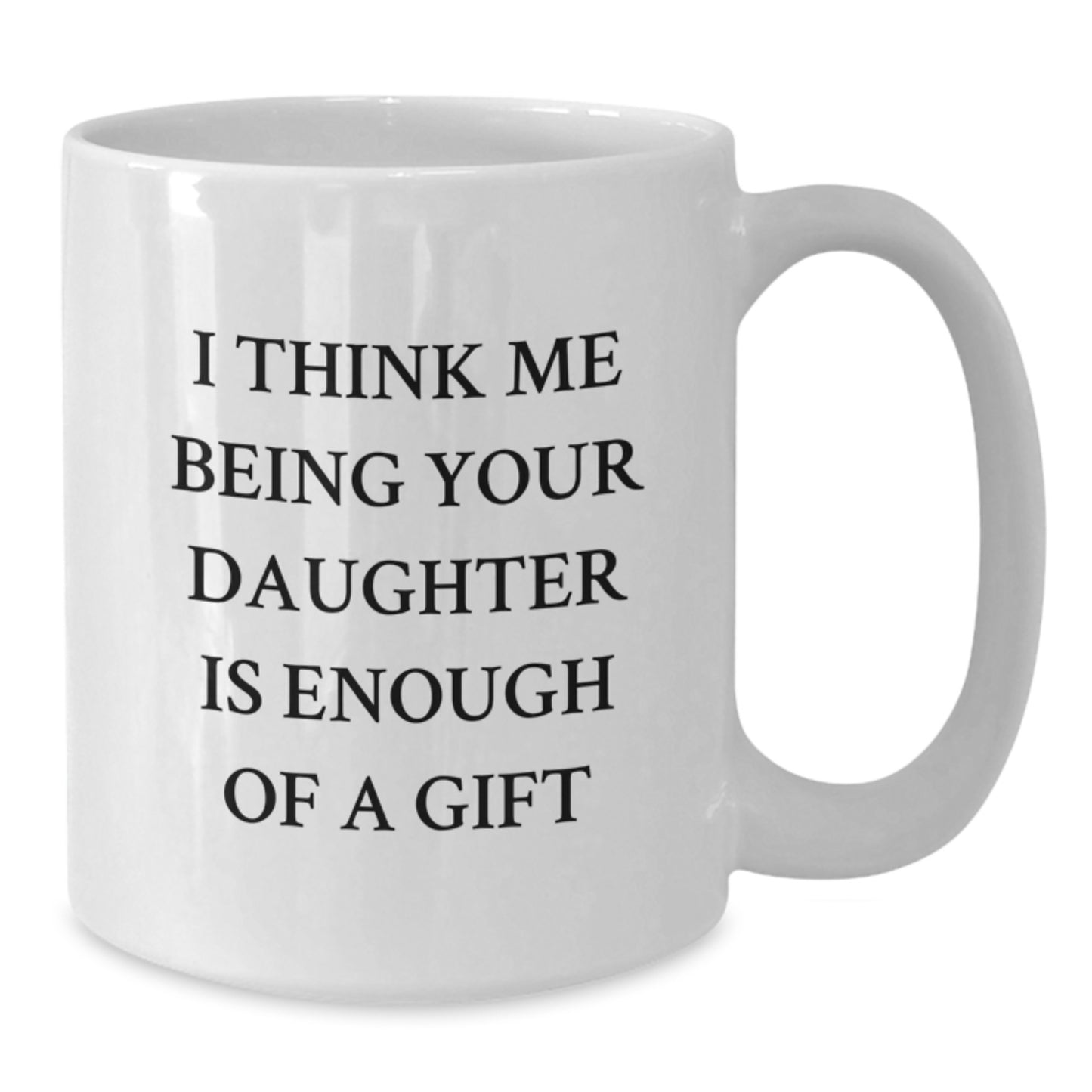 Funny Daughter Quotes Gifts from Family, White Coffee Mug for Daughter, Unique Valentine's Gifts for Her - Additional