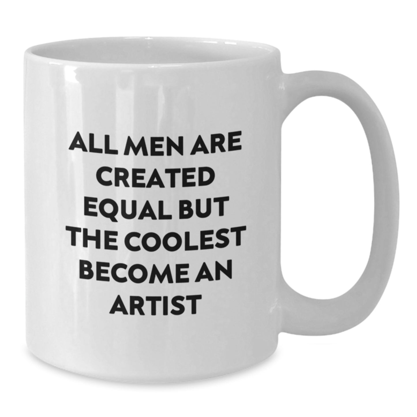 Artist Keepsake White Coffee Mug for Him 11oz Graduation Gift Ceramic - Additional