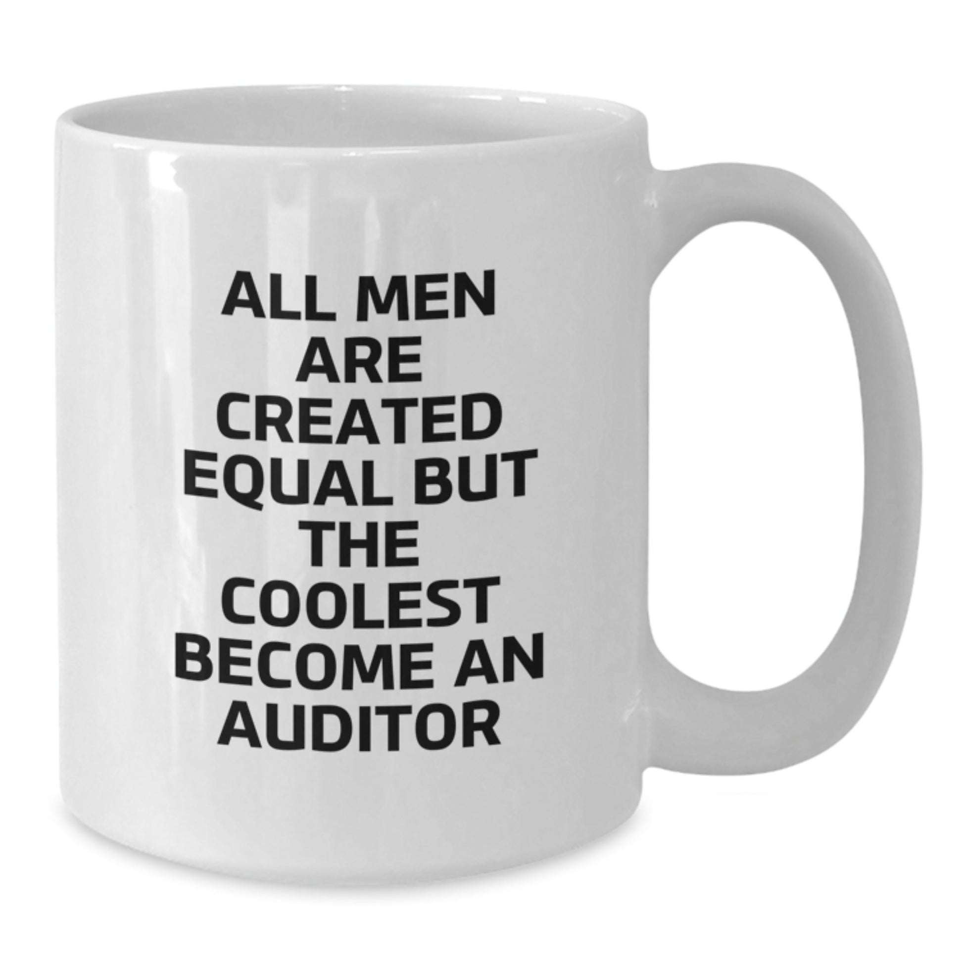 Funny Auditor Quotes Gifts from Men for Auditor Friends Valentine's Unique White Coffee Mugs - Additional