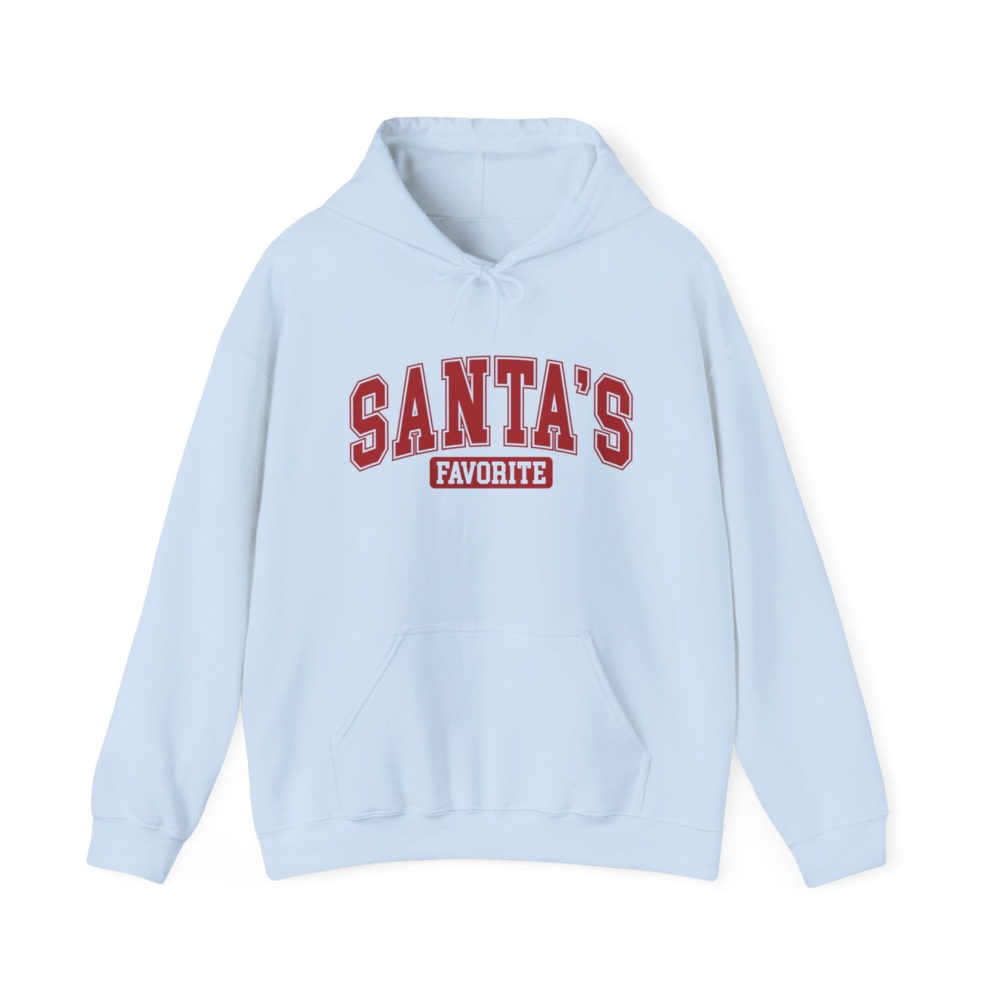 Santa's Favorite Family Unisex Christmas Hoodie