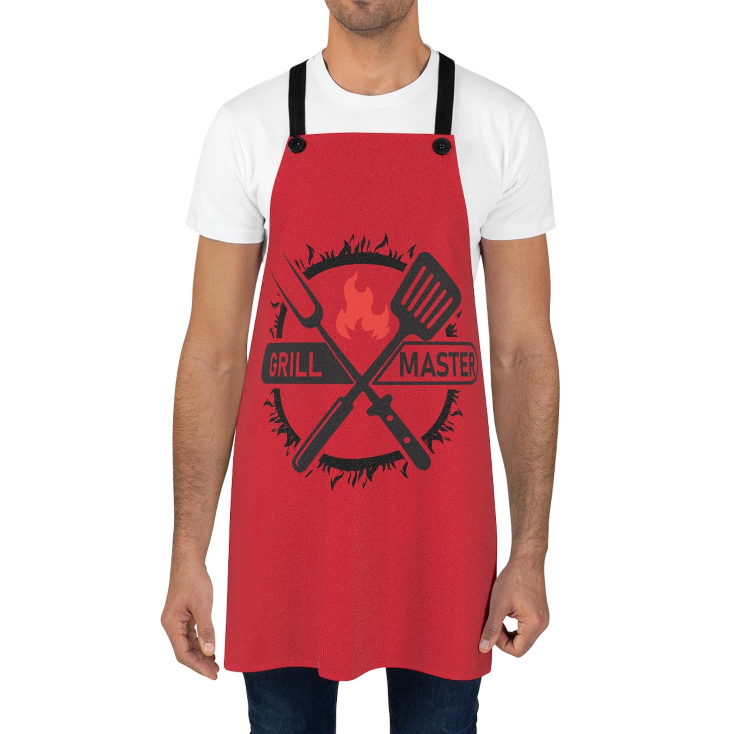 Grill Master Apron - Perfect for BBQ Lovers and Chefs, Ideal Gift for Father's Day and Summer Cookouts