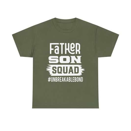 Father Son Squad T-Shirt for Dad for Father's Day