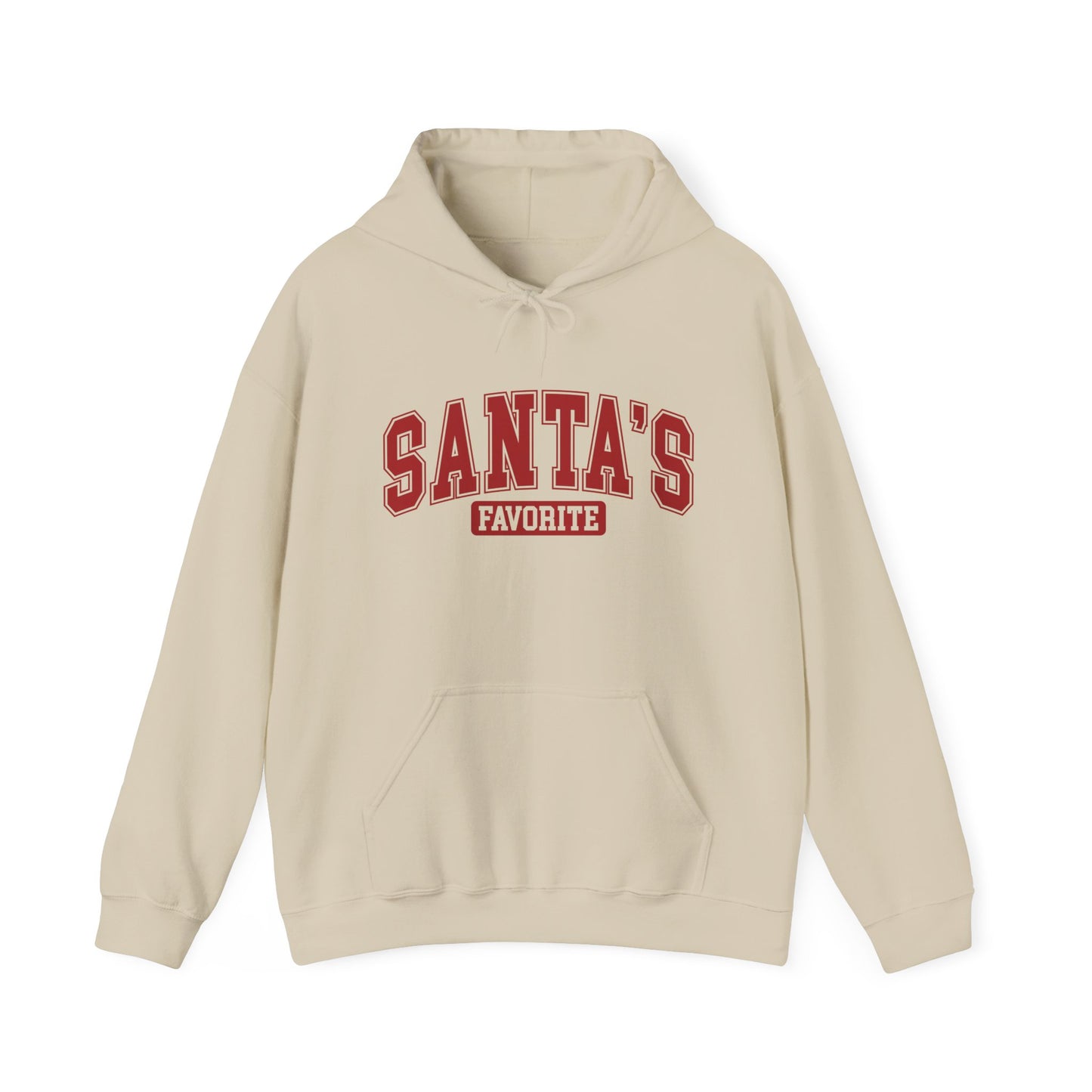 Santa's Favorite Family Unisex Christmas Hoodie