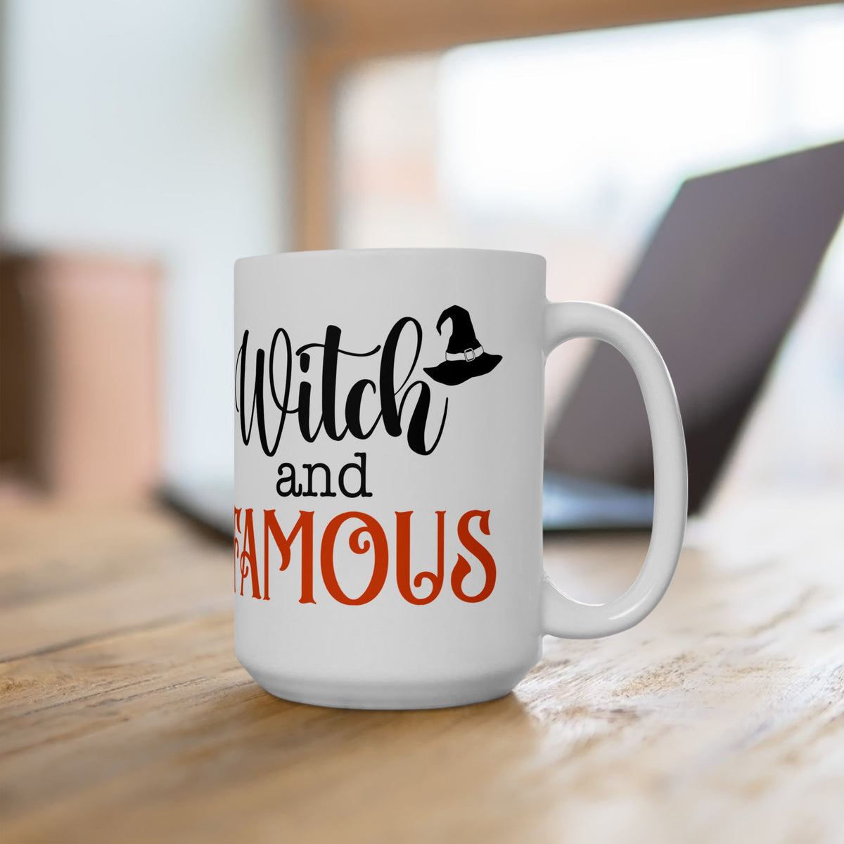 Witch and Famous Halloween Ceramic Mug (11oz/15oz)