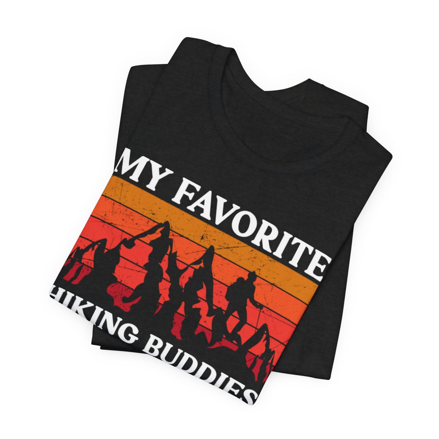 Grandma Hiking Tee — "My Favorite Hiking Buddies Call Me Grandma"