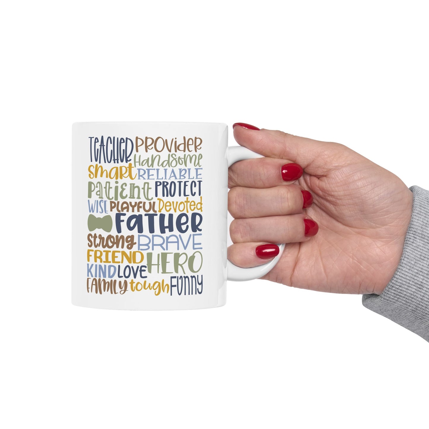 Father's Day Word Riot Coffee Mug (11oz & 15oz)