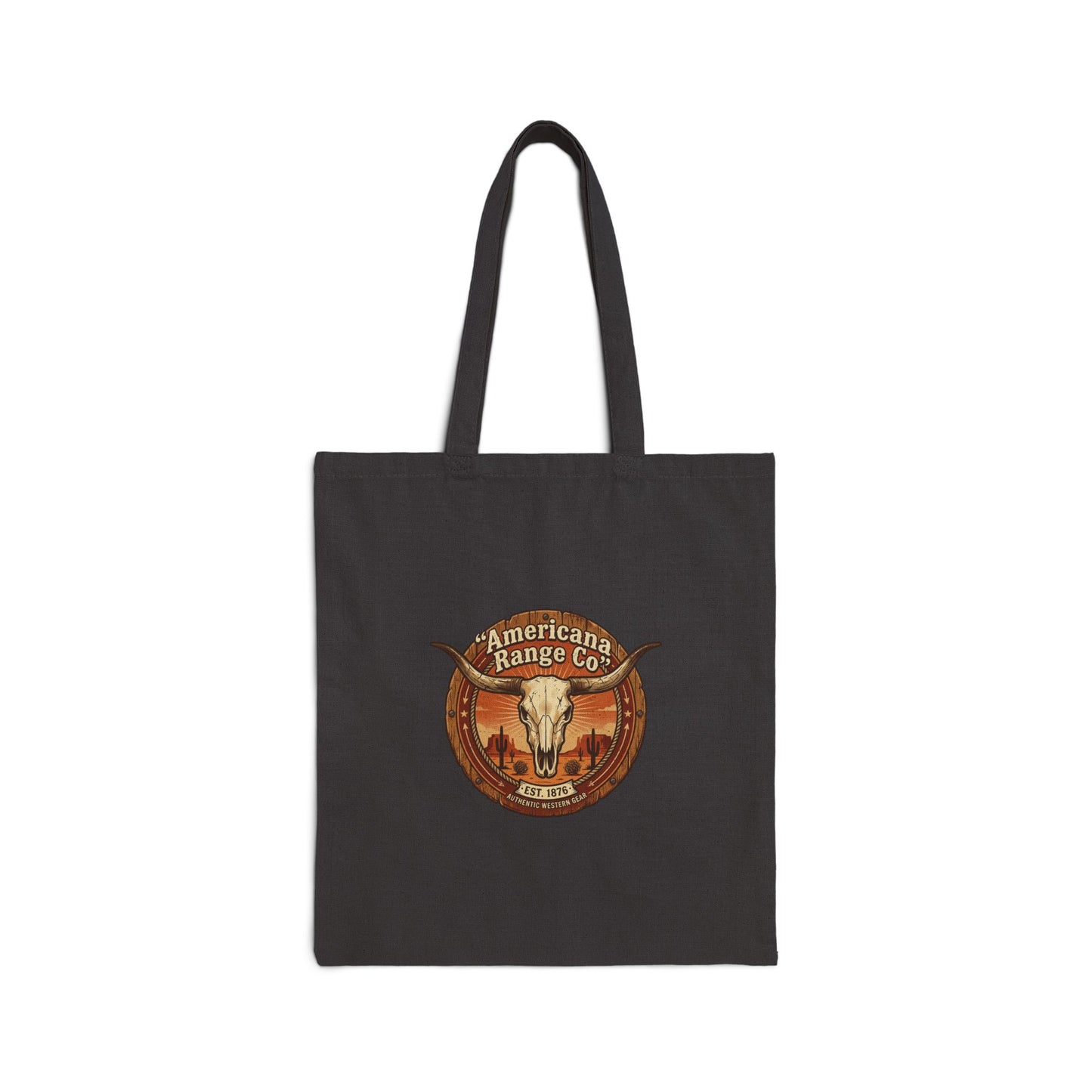 Americana Range Co Skull Badge Tote | Western, Vintage Frontier