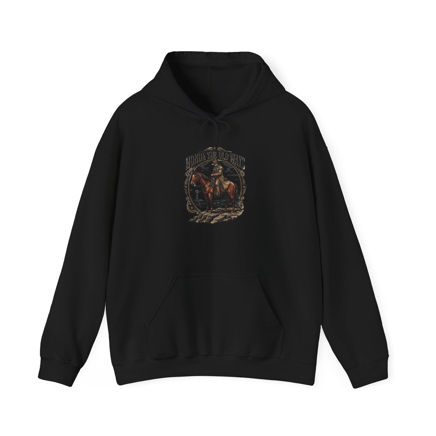 Honour the Old Ways Hoodie | Western Americana, Vintage Cowboy Rodeo