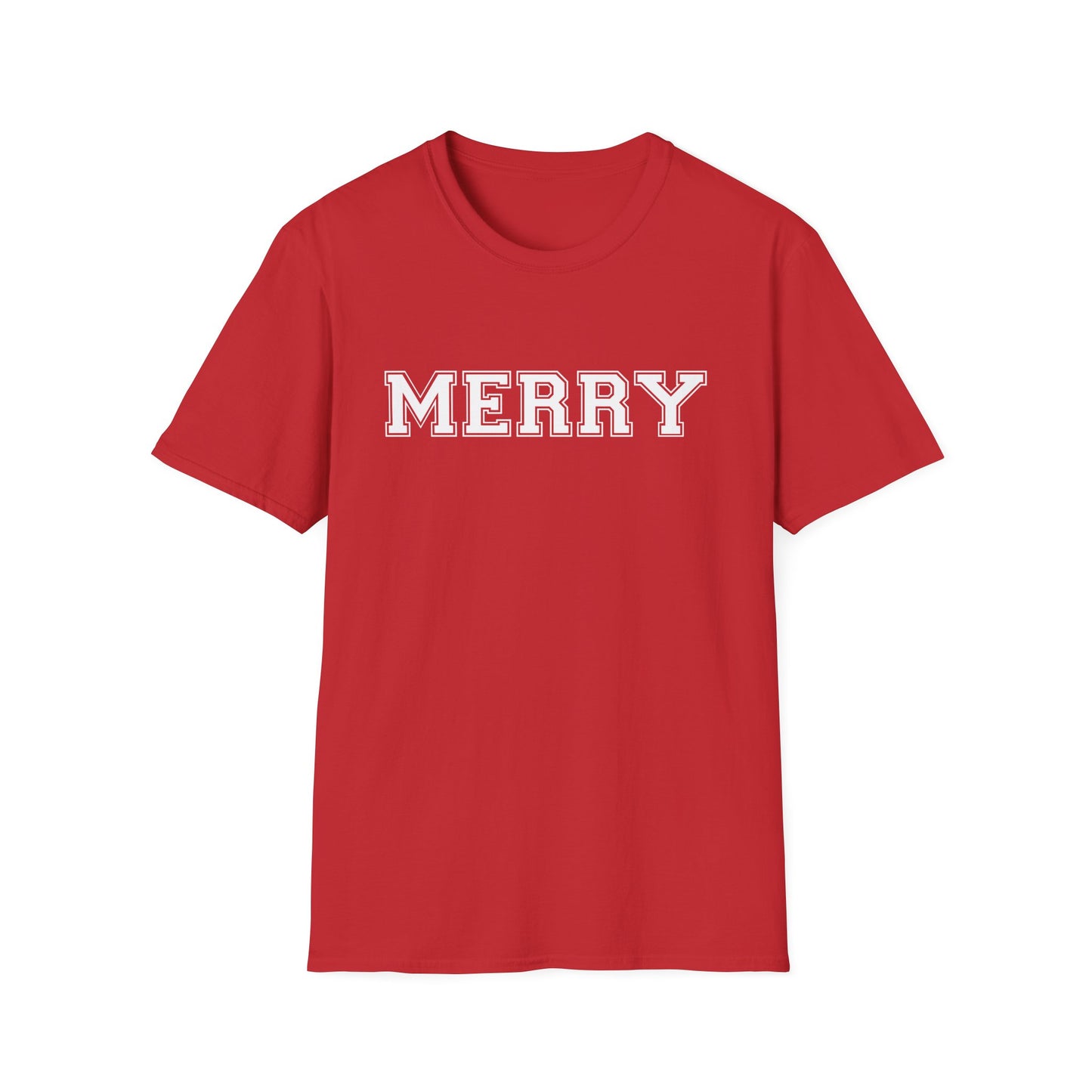 Merry Funny Christmas T-Shirt — Holiday Humor Tee