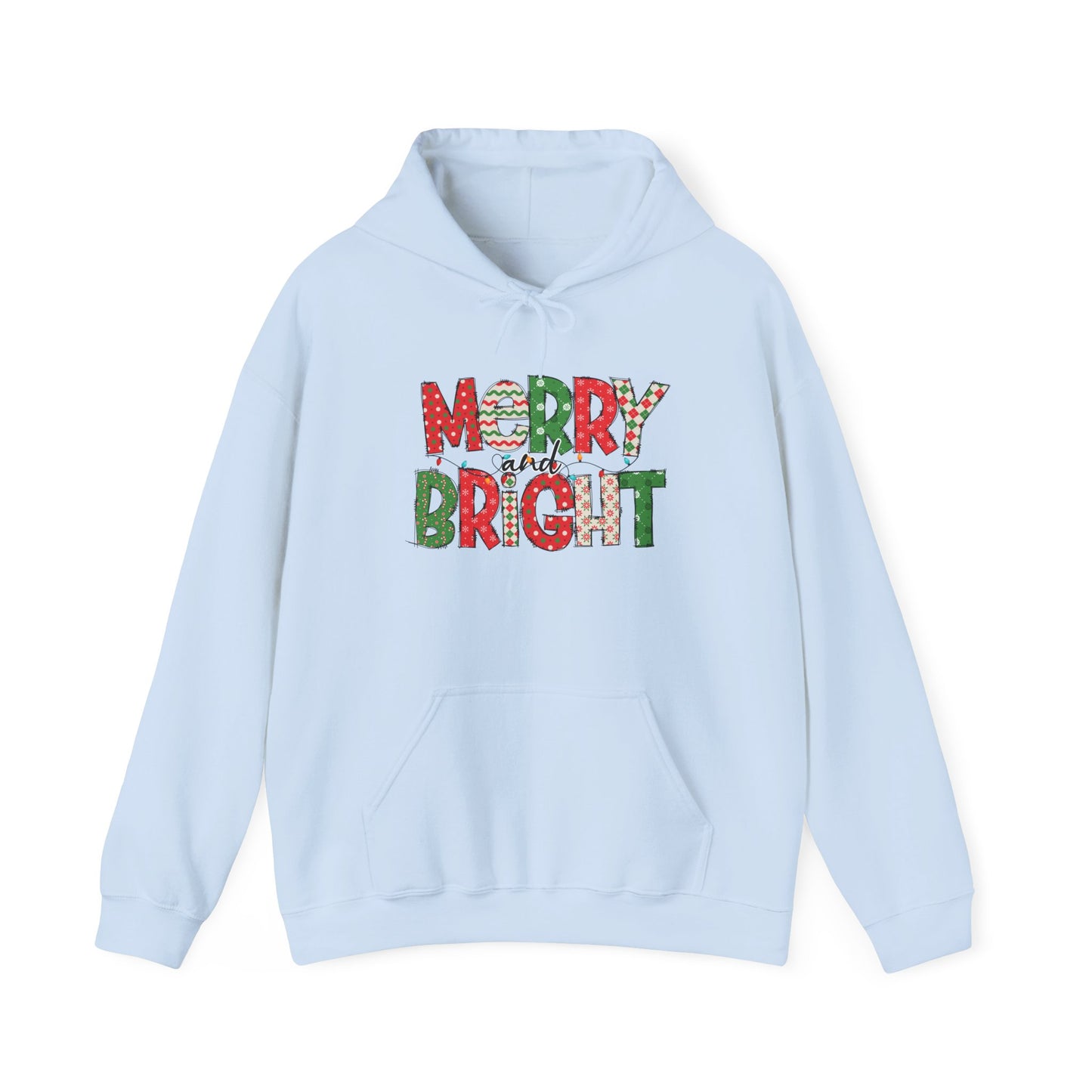 Merry and Bright Christmas Hoodie
