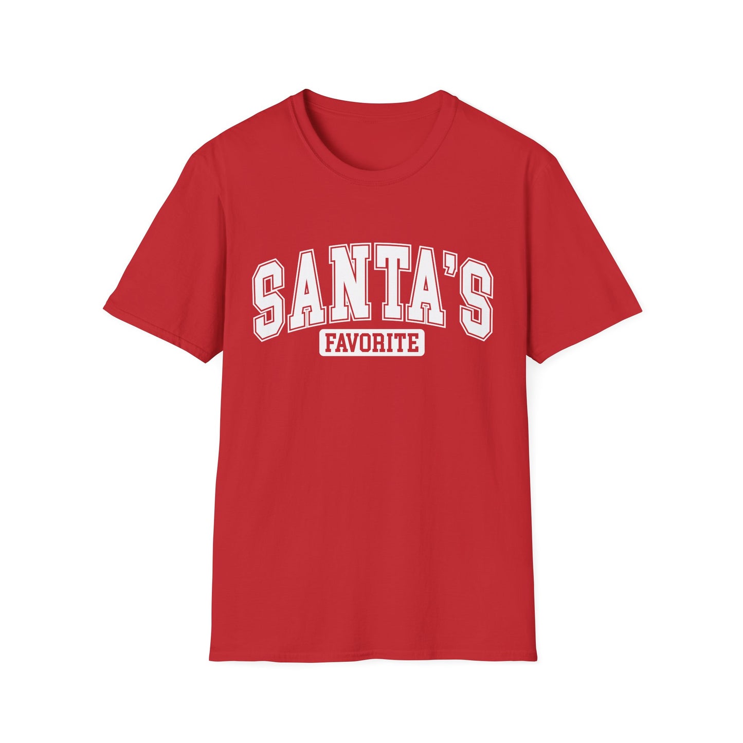 Santa's Favorite T-Shirt — Funny Christmas Holiday Tee