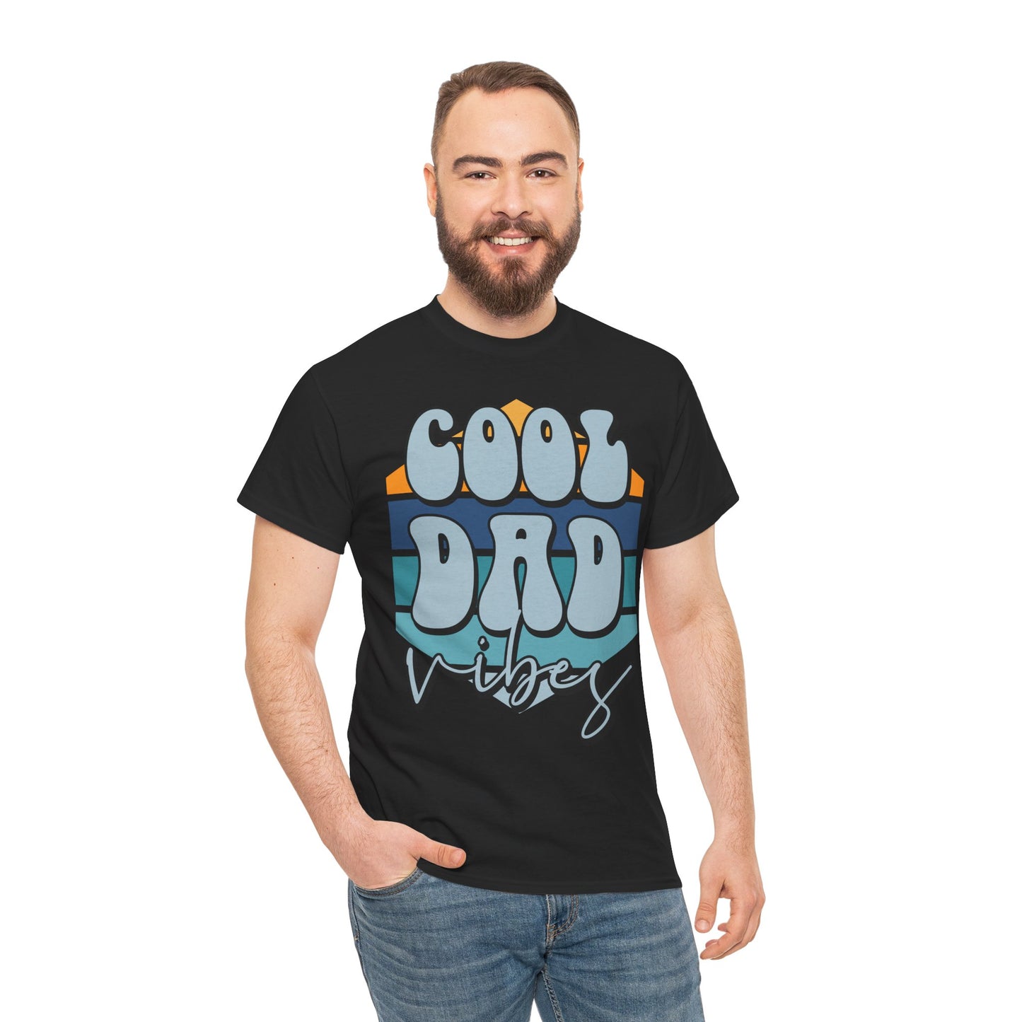 Cool Dad Vibes Retro T-Shirt