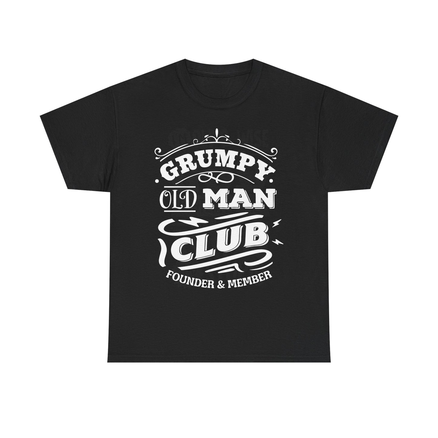 Grumpy Old Man Club Classic Unisex Heavy Cotton Tee for Dads