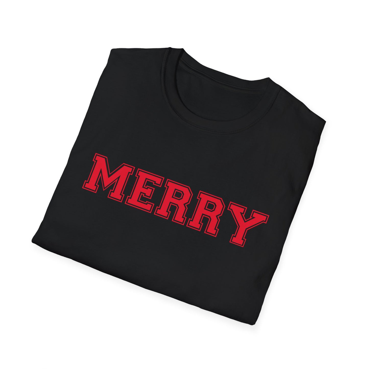 Merry Funny Christmas T-Shirt — Holiday Humor Tee