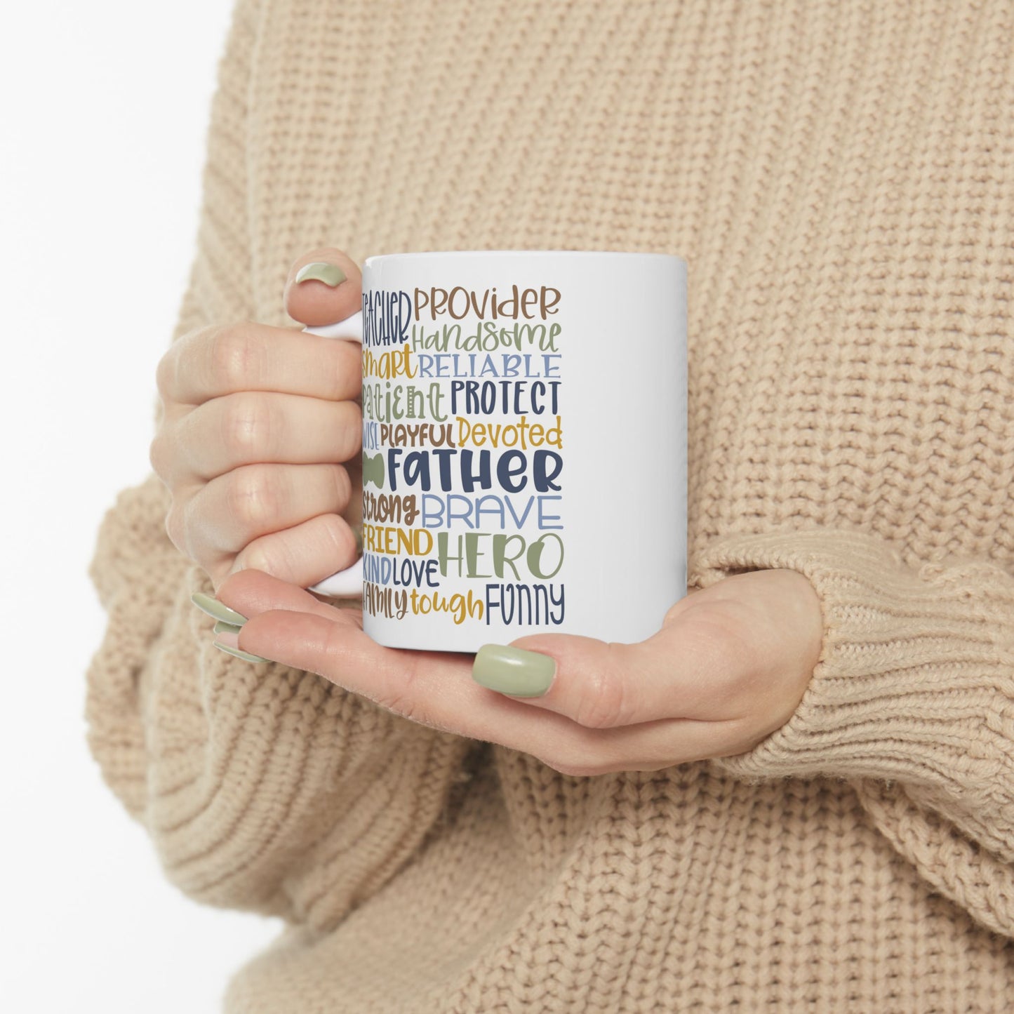 Father's Day Word Riot Coffee Mug (11oz & 15oz)