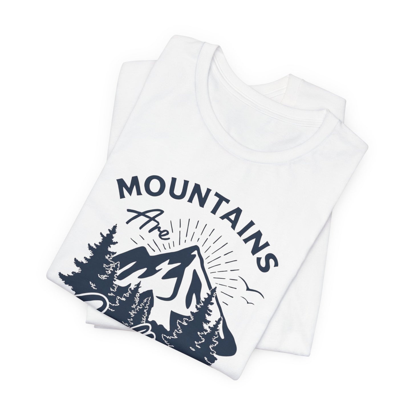 Mountains Are Calling T‑Shirt — Outdoor Adventure Graphic Tee