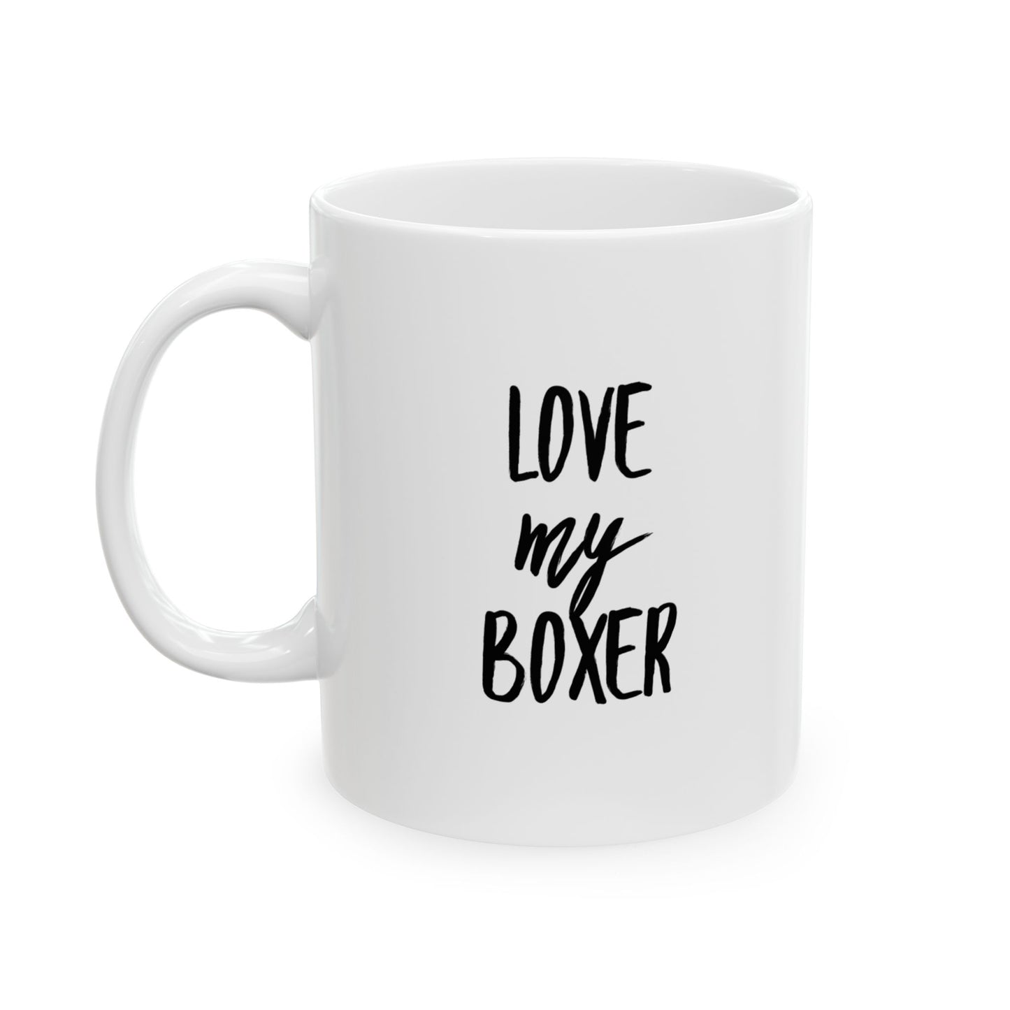 Boxer Love Ceramic Mug (11oz, 15oz)