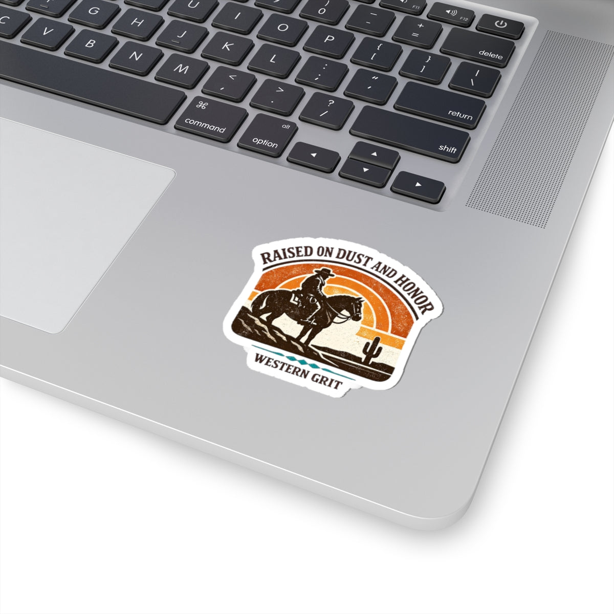Raised on Dust and Honor Sticker | Western cowboy, vintage Americana