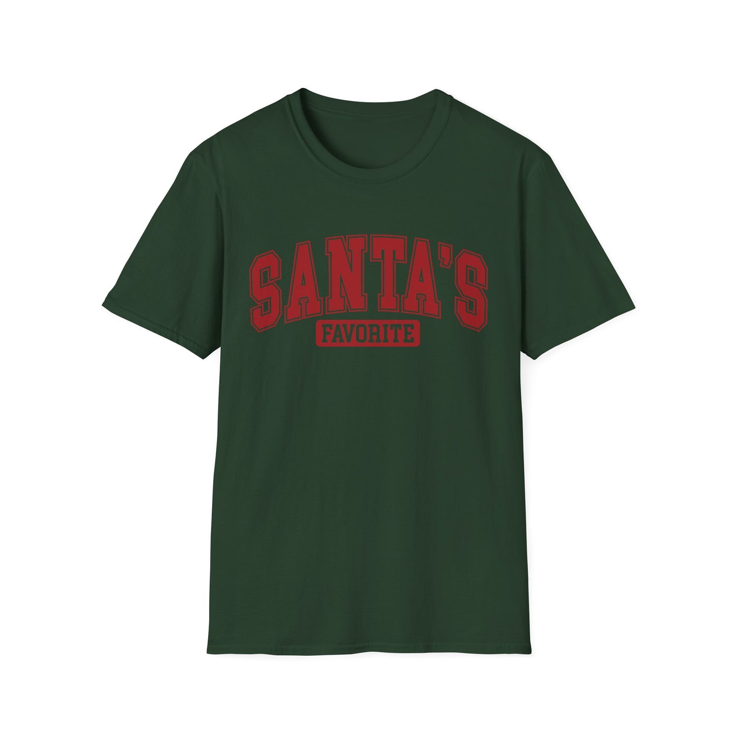 Santa's Favorite T-Shirt — Funny Christmas Holiday Tee