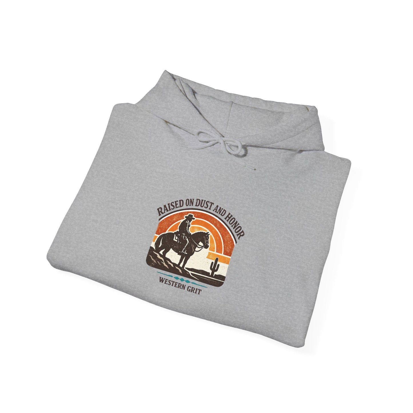 Western Cowboy Frontier Hoodie | Americana vintage rodeo sweatshirt