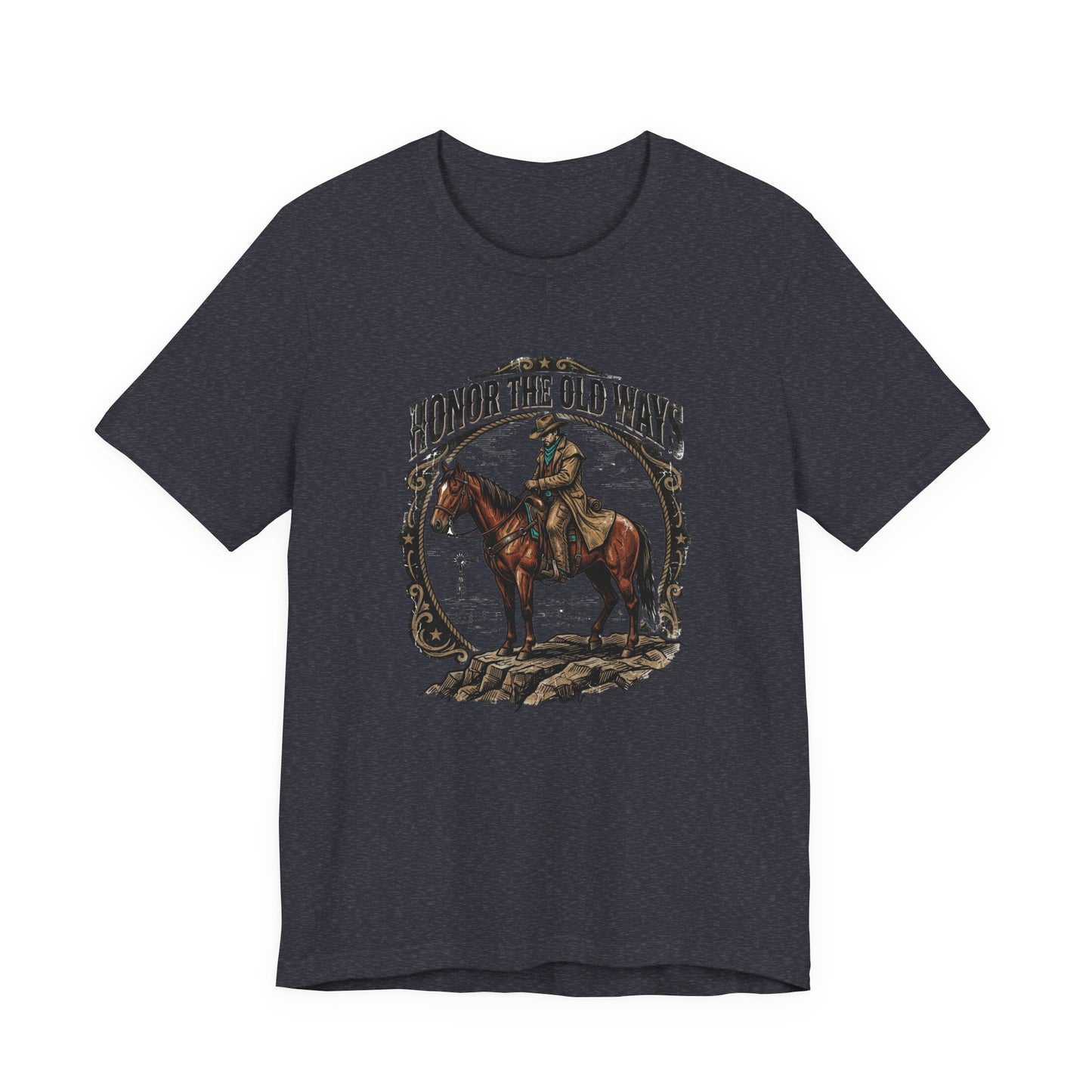 Honor the Old Ways T-Shirt | Western cowboy, vintage Americana