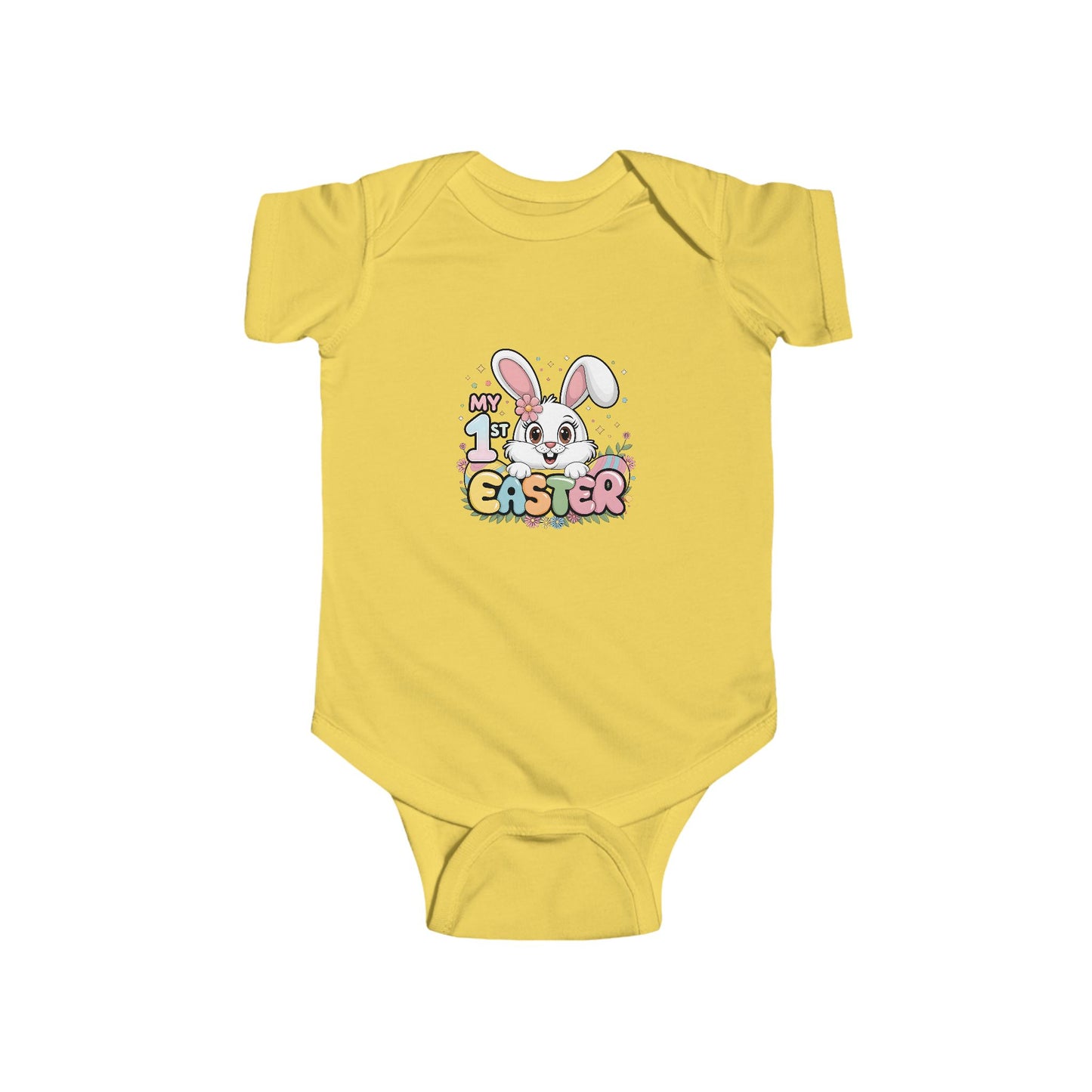 My 1st Easter Bodysuit, Infant Easter Outfit, Baby Shower Gift, Cute Bunny Apparel, Newborn Celebration Clothes