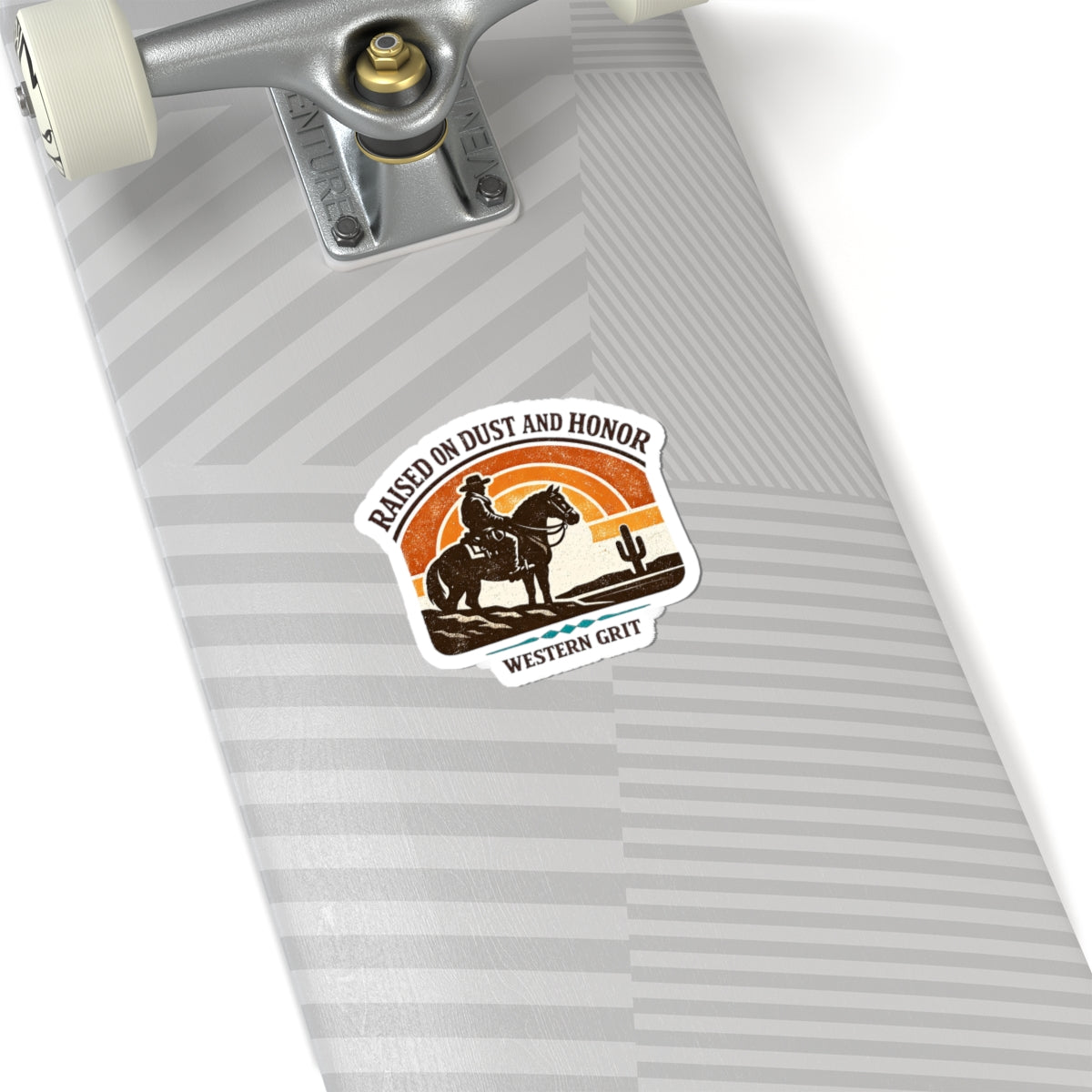 Raised on Dust and Honor Sticker | Western cowboy, vintage Americana