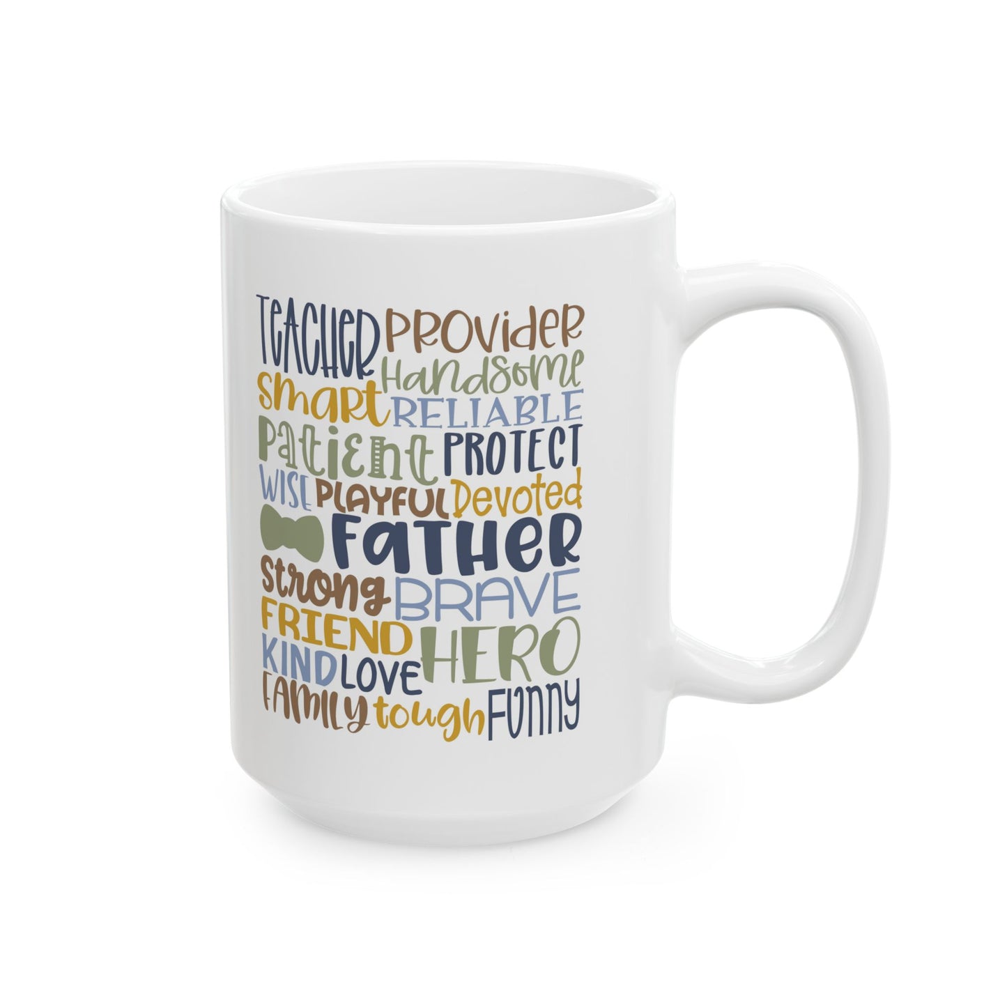 Father's Day Word Riot Coffee Mug (11oz & 15oz)