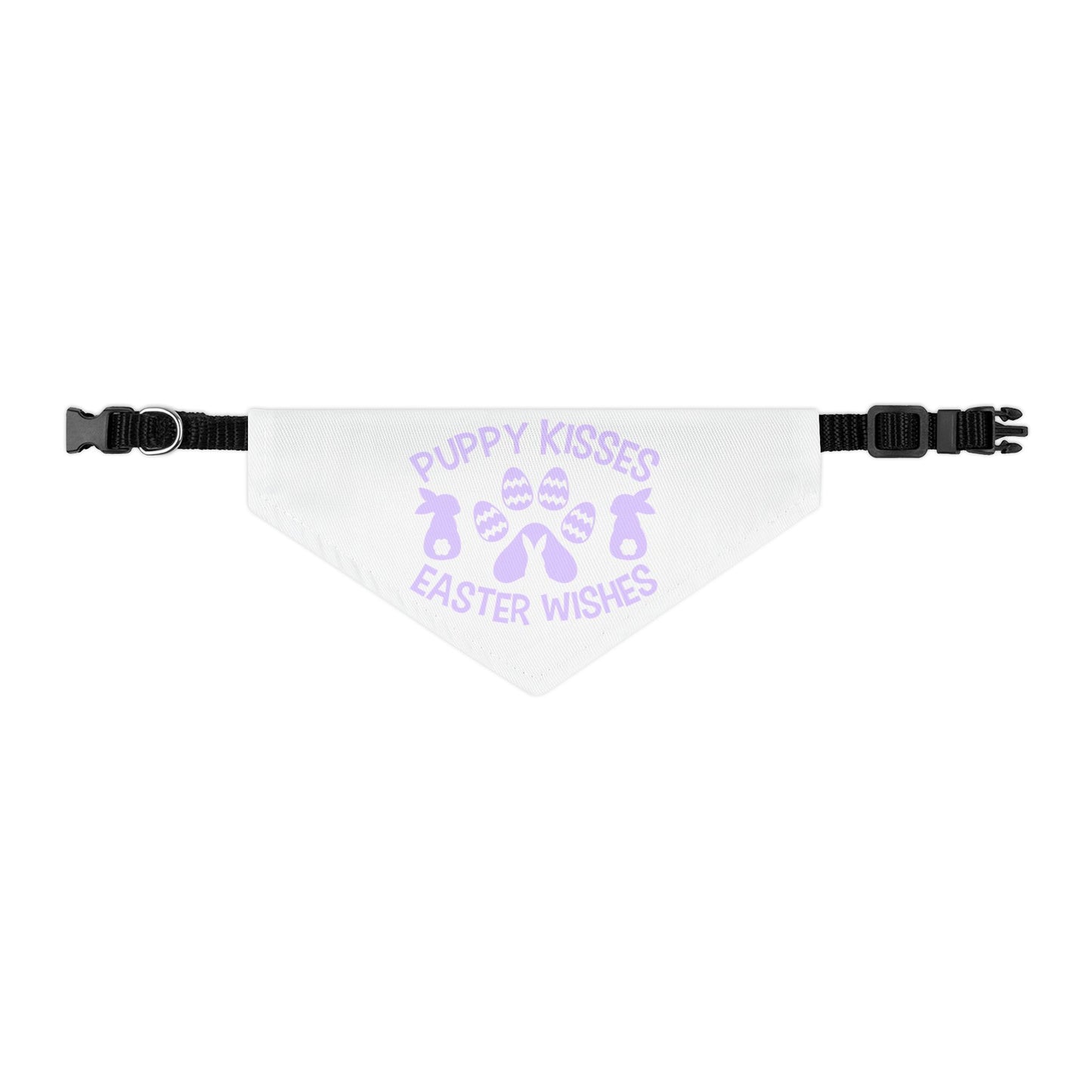 Lilac Easter Themed Pet Bandana Collar