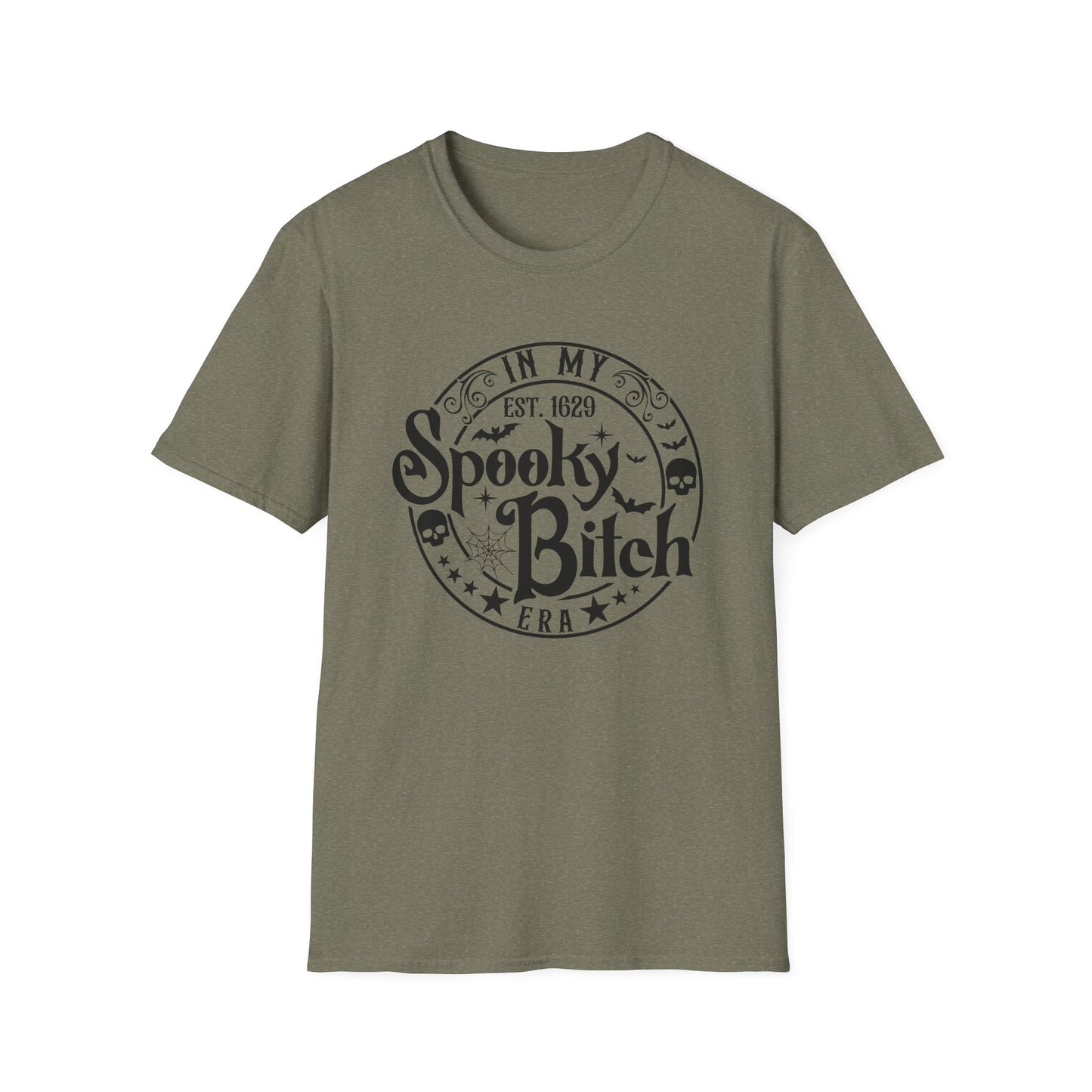Spooky Bitch Era Halloween T-Shirt for Women