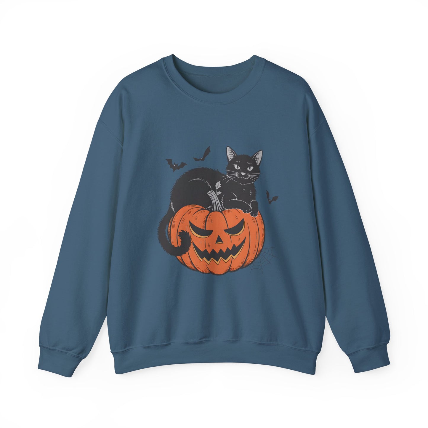 Halloween Black Cat Women's Sweatshirt