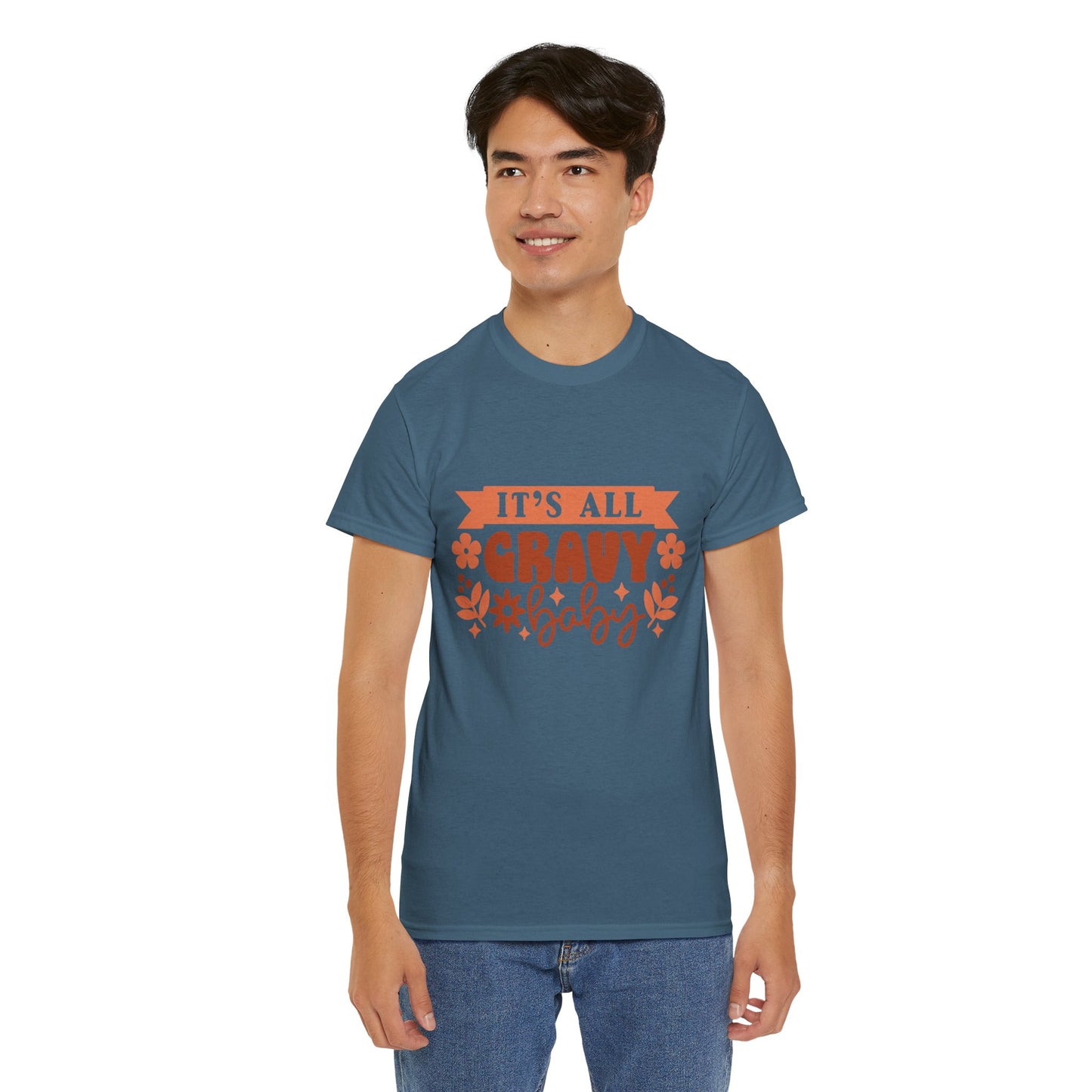 It's All Gravy, Baby Thanksgiving Puns Shirt, Funny Matching Family Tops, Turkey Day Shirts