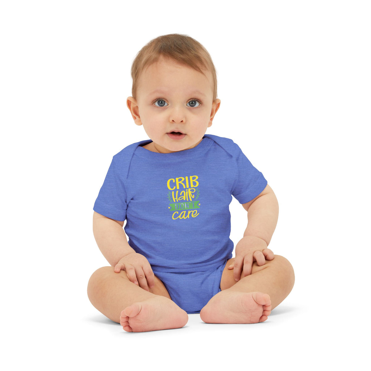 Crib Hair Don't Care Infant One-Piece Bodysuit