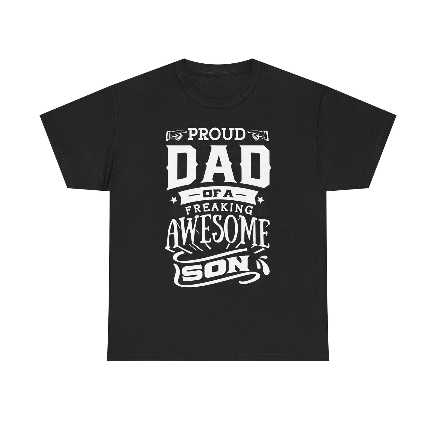 Proud Dad of an Awesome Son T-Shirt for Dad for Father's Day