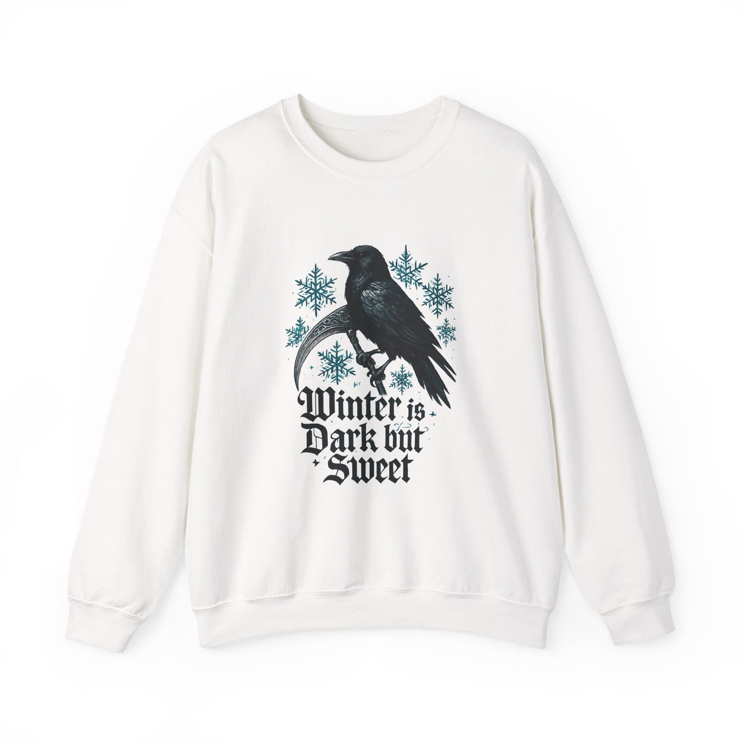 Winter is Dark But Sweet Crewneck Sweatshirt