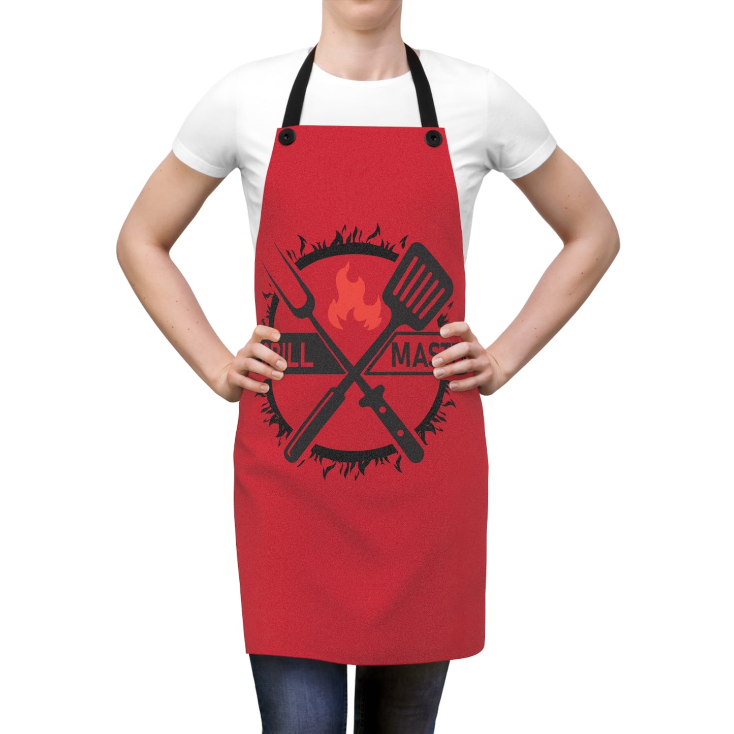 Grill Master Apron - Perfect for BBQ Lovers and Chefs, Ideal Gift for Father's Day and Summer Cookouts