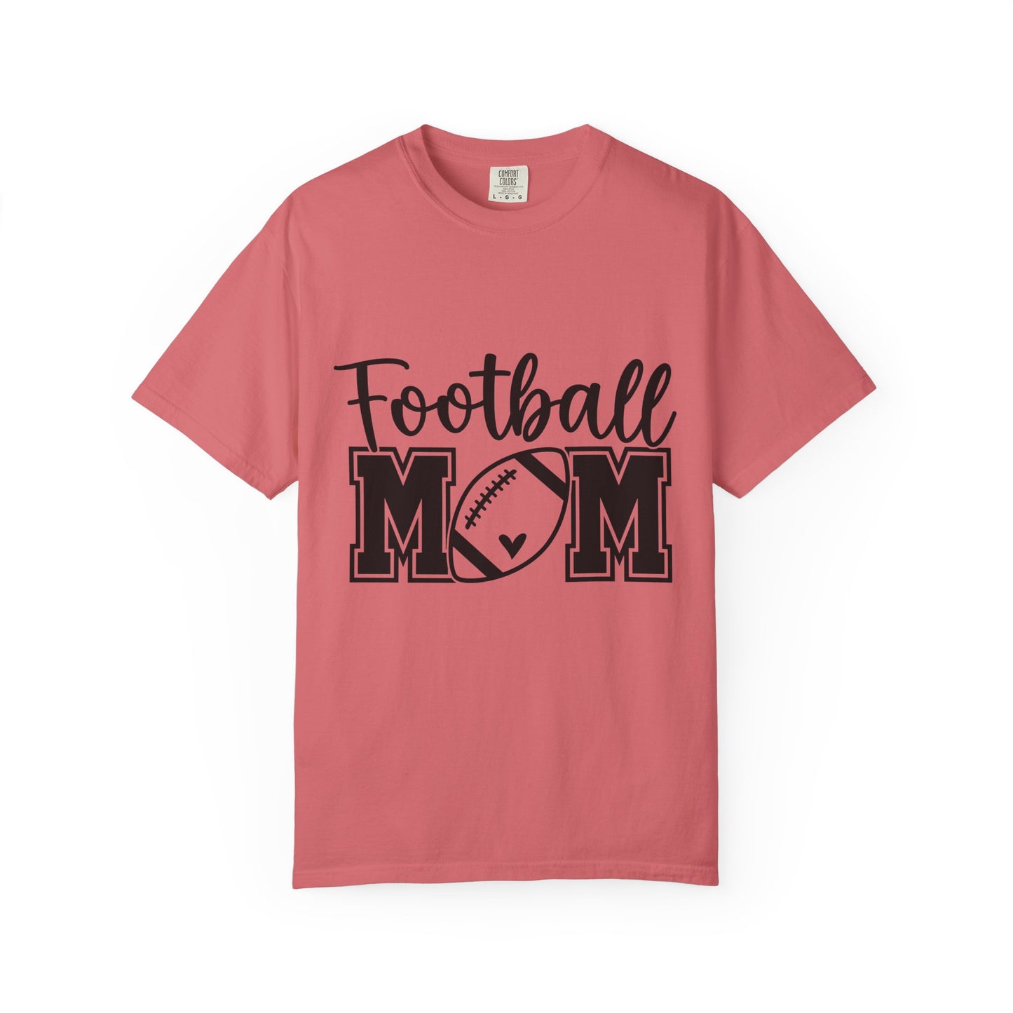 Football Mom T‑Shirt — Script & Varsity Football Mom Tee