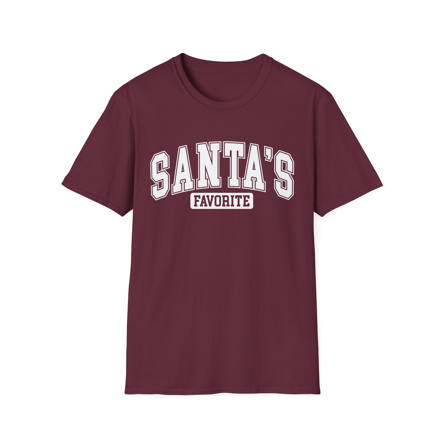 Santa's Favorite T-Shirt — Funny Christmas Holiday Tee