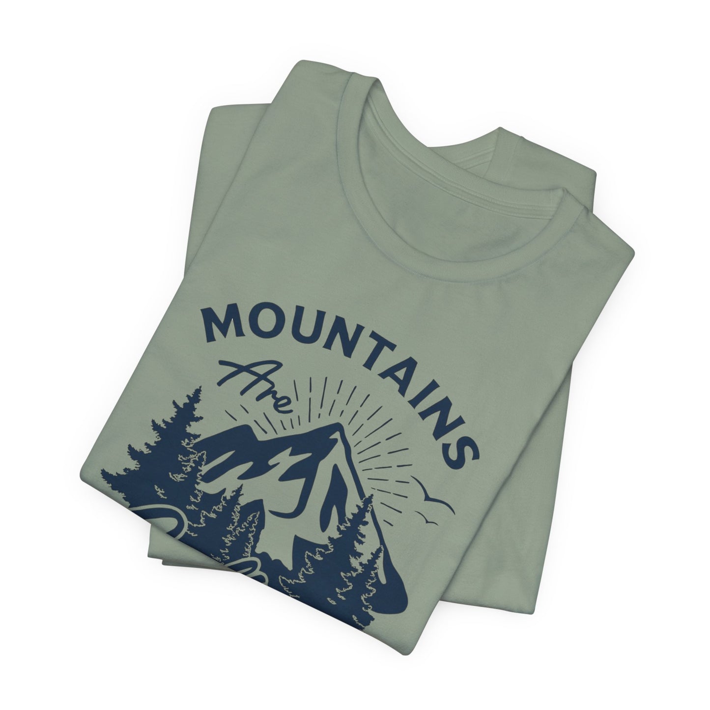 Mountains Are Calling T‑Shirt — Outdoor Adventure Graphic Tee