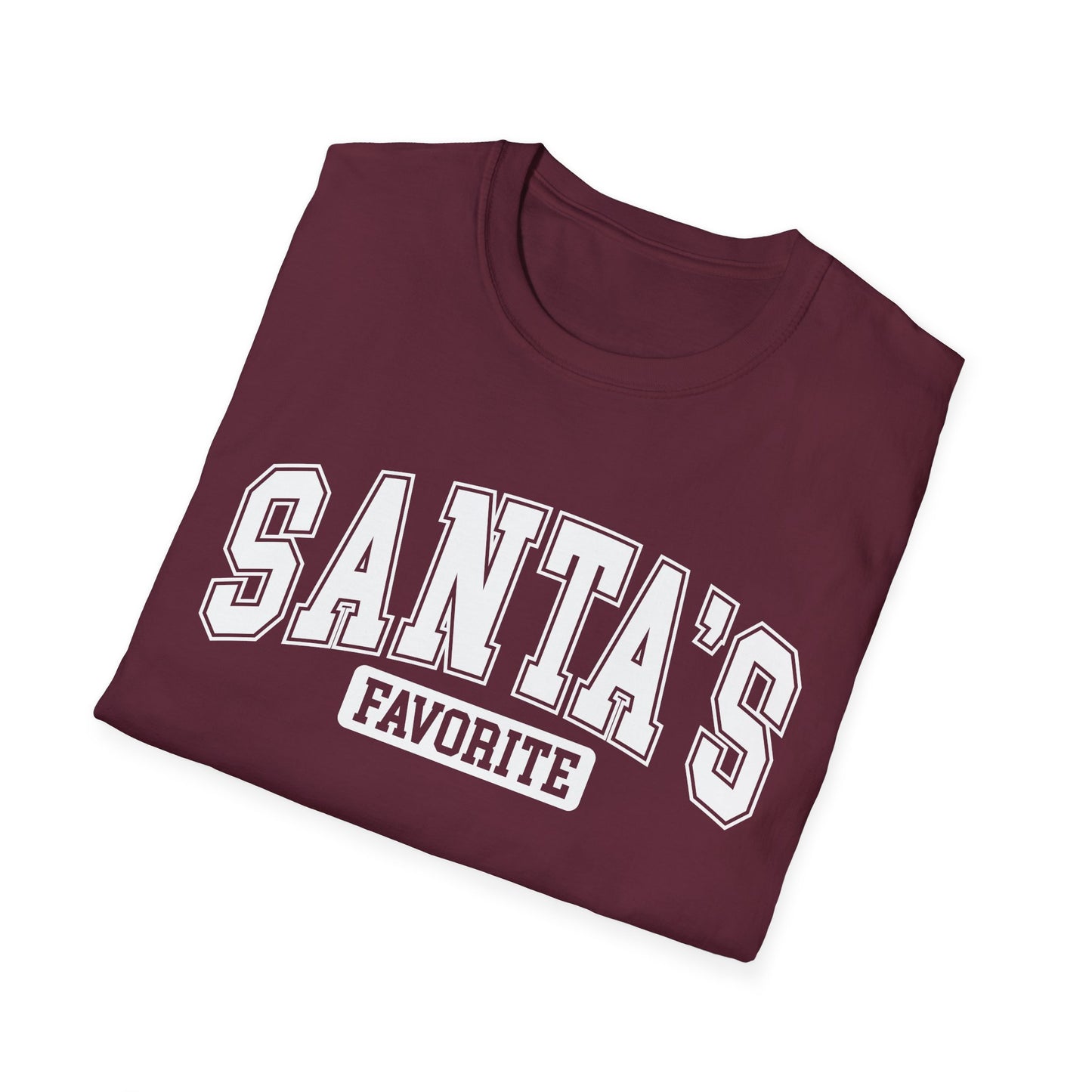 Santa's Favorite T-Shirt — Funny Christmas Holiday Tee
