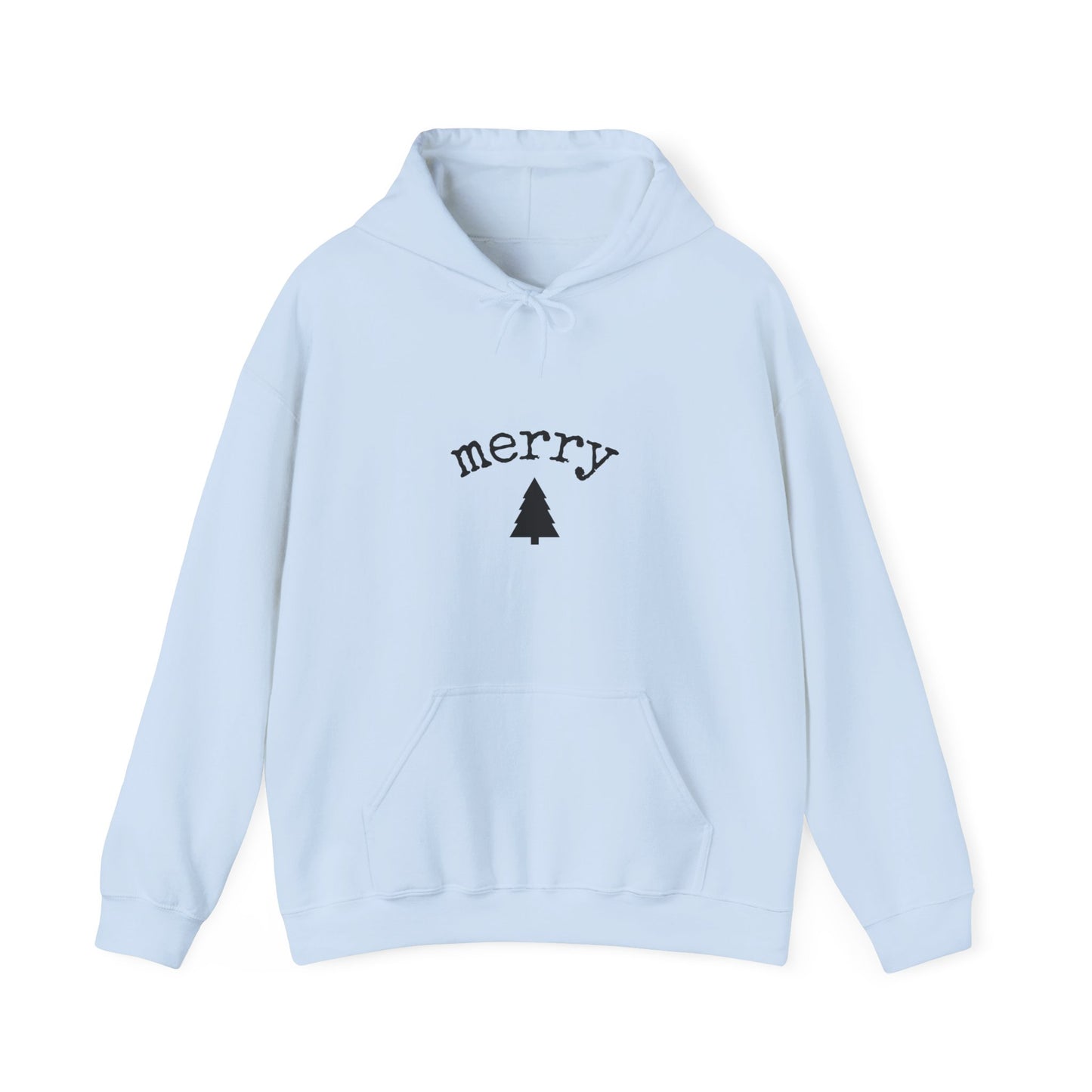 Cute "Merry Christmas Tree" Hoodie — Festive Holiday Sweatshirt