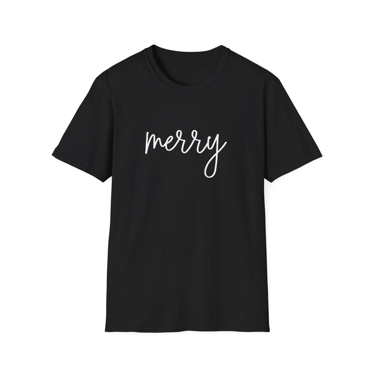 Merry Holiday T-Shirt — Cute Unisex Holiday Tee
