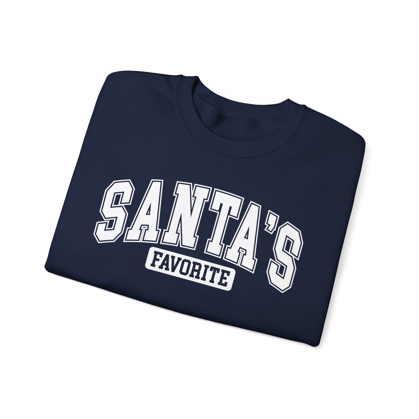 Santa's Favorite Crewneck Sweatshirt