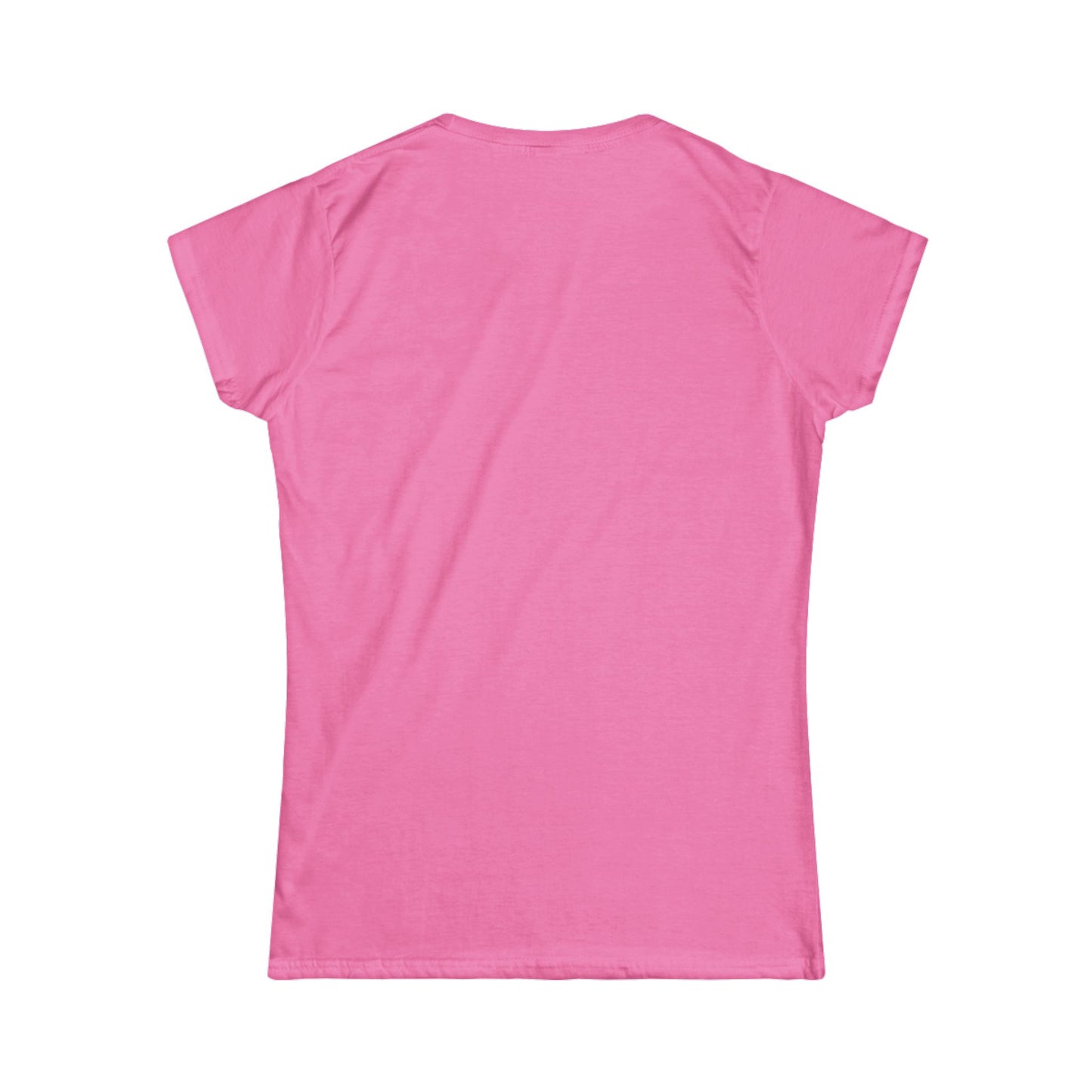 Bunny Kisses and Easter Wishes Women's Softstyle T-shirt, Cute Pastel Tee for Easter Celebrations, Perfect Gift for Her