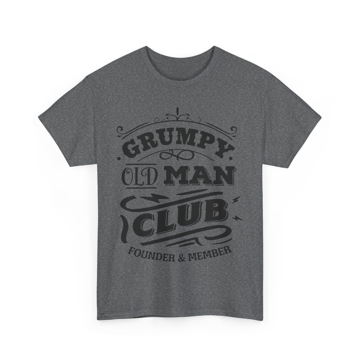 Grumpy Old Man Club Classic Unisex Heavy Cotton Tee for Dads