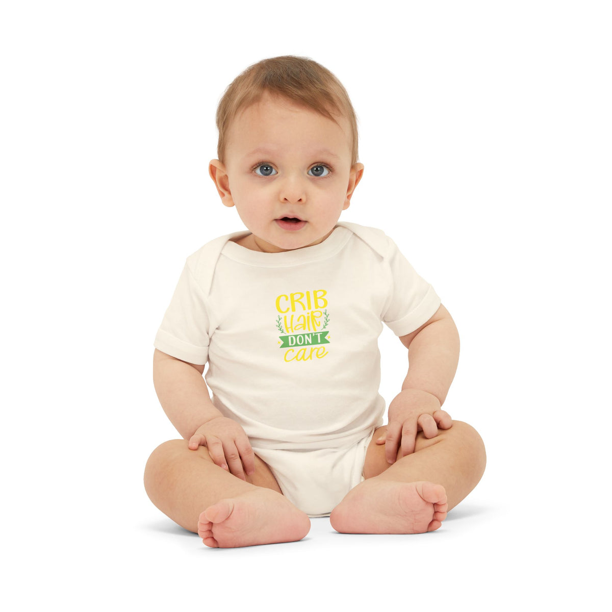 Crib Hair Don't Care Infant One-Piece Bodysuit