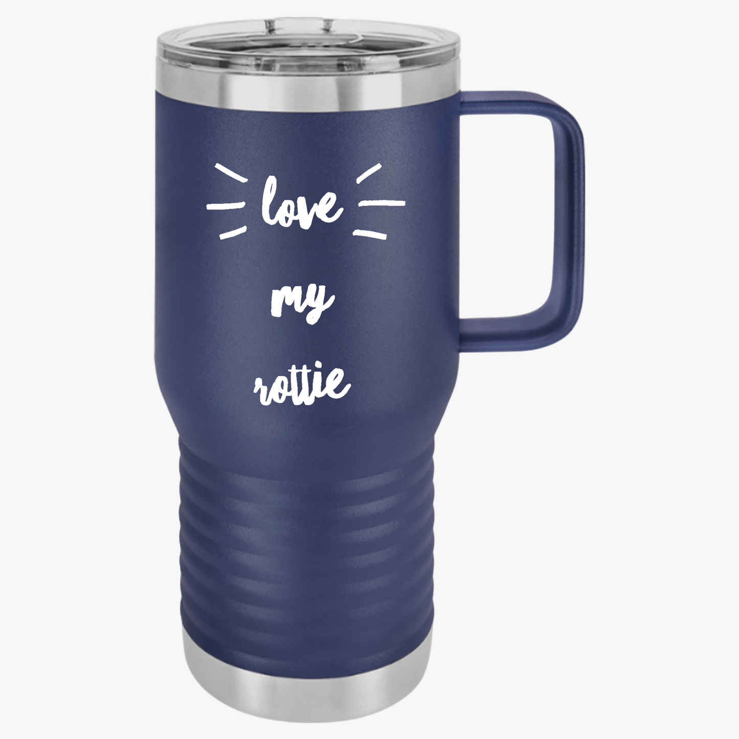 Love My Rottie 20-oz Travel Mug