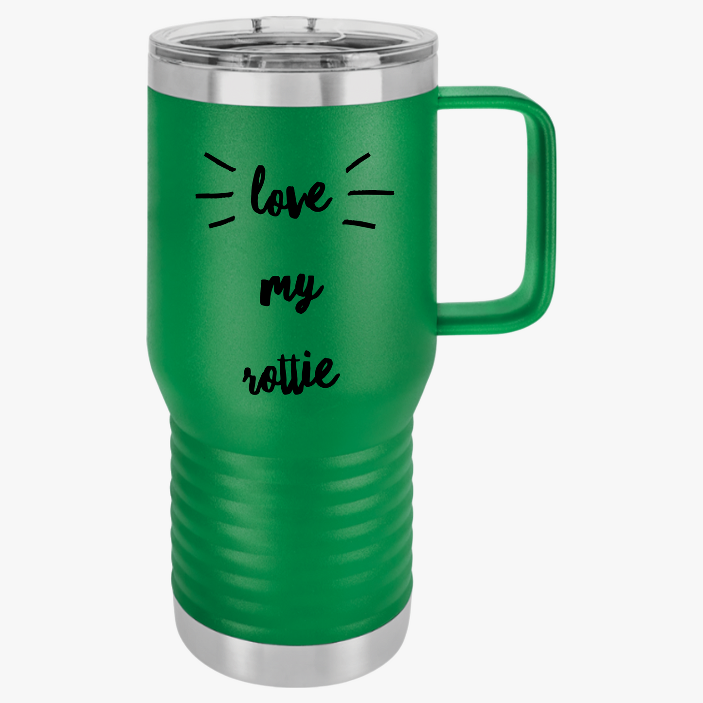 Love My Rottie 20-oz Travel Mug